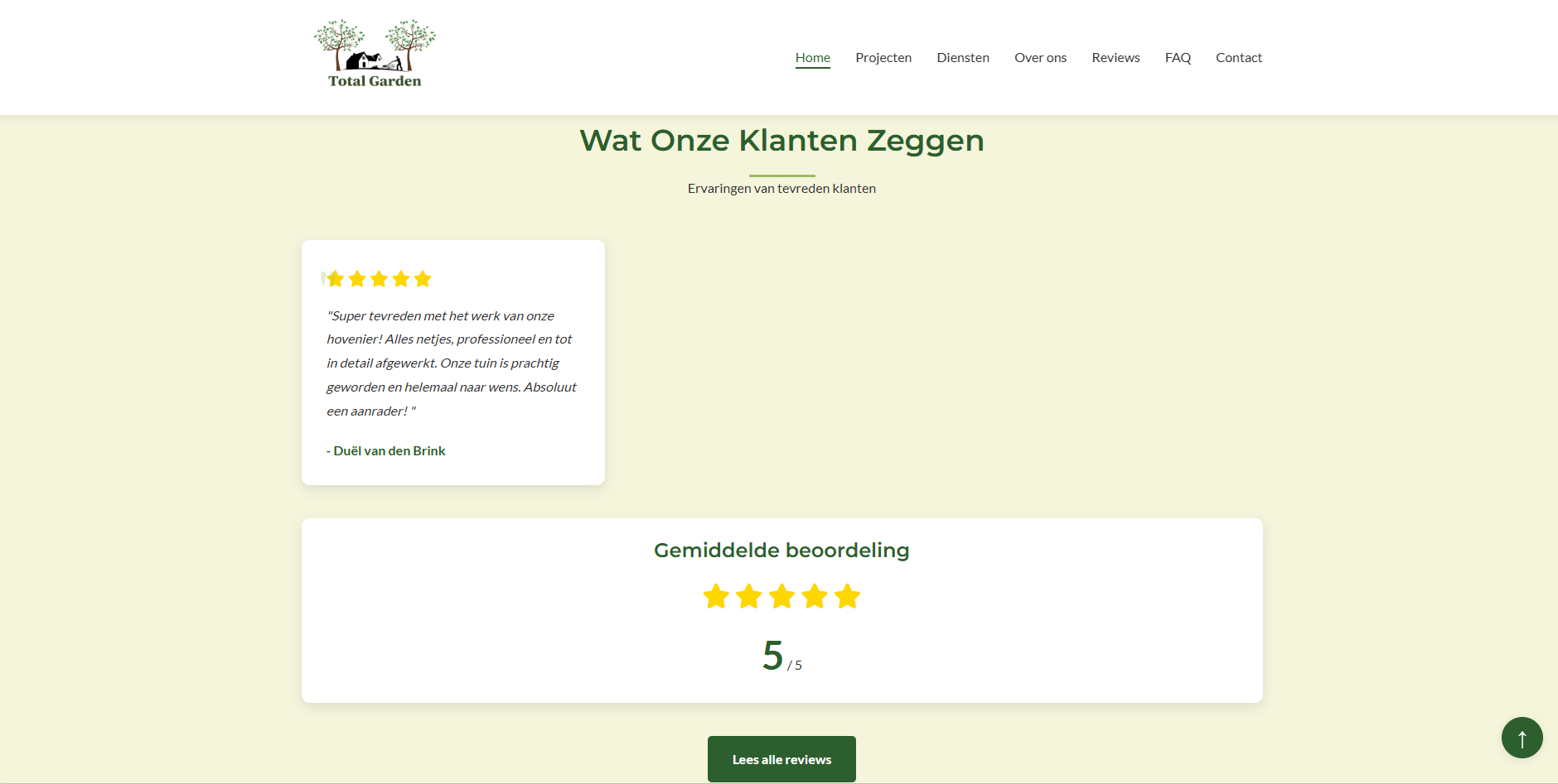 Hoveniers website + CMS - Foto 4