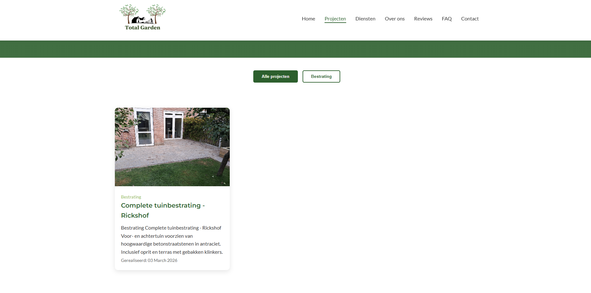 Hoveniers website + CMS - Foto 6
